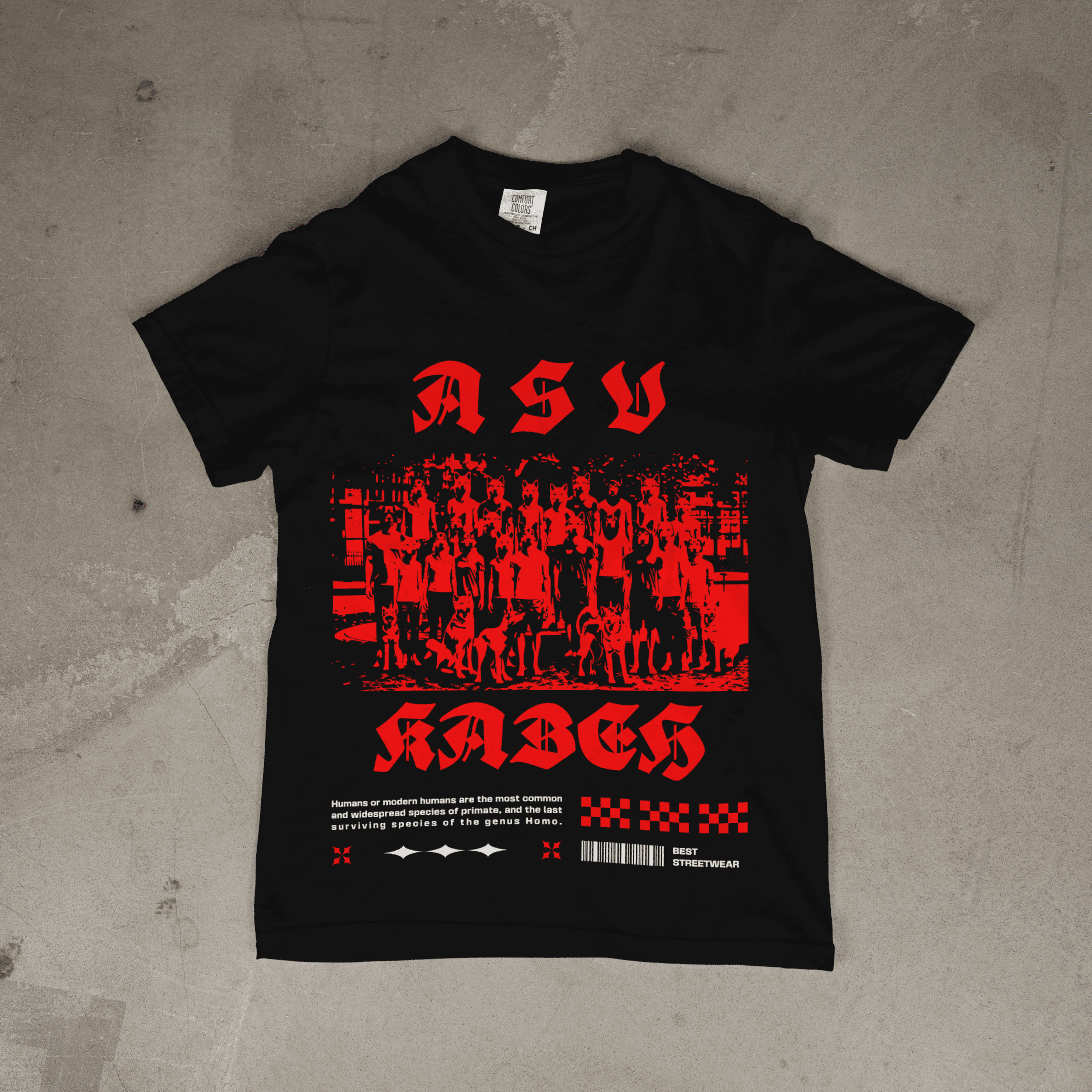 Misvhiasv T-Shirt Asv Kabeh