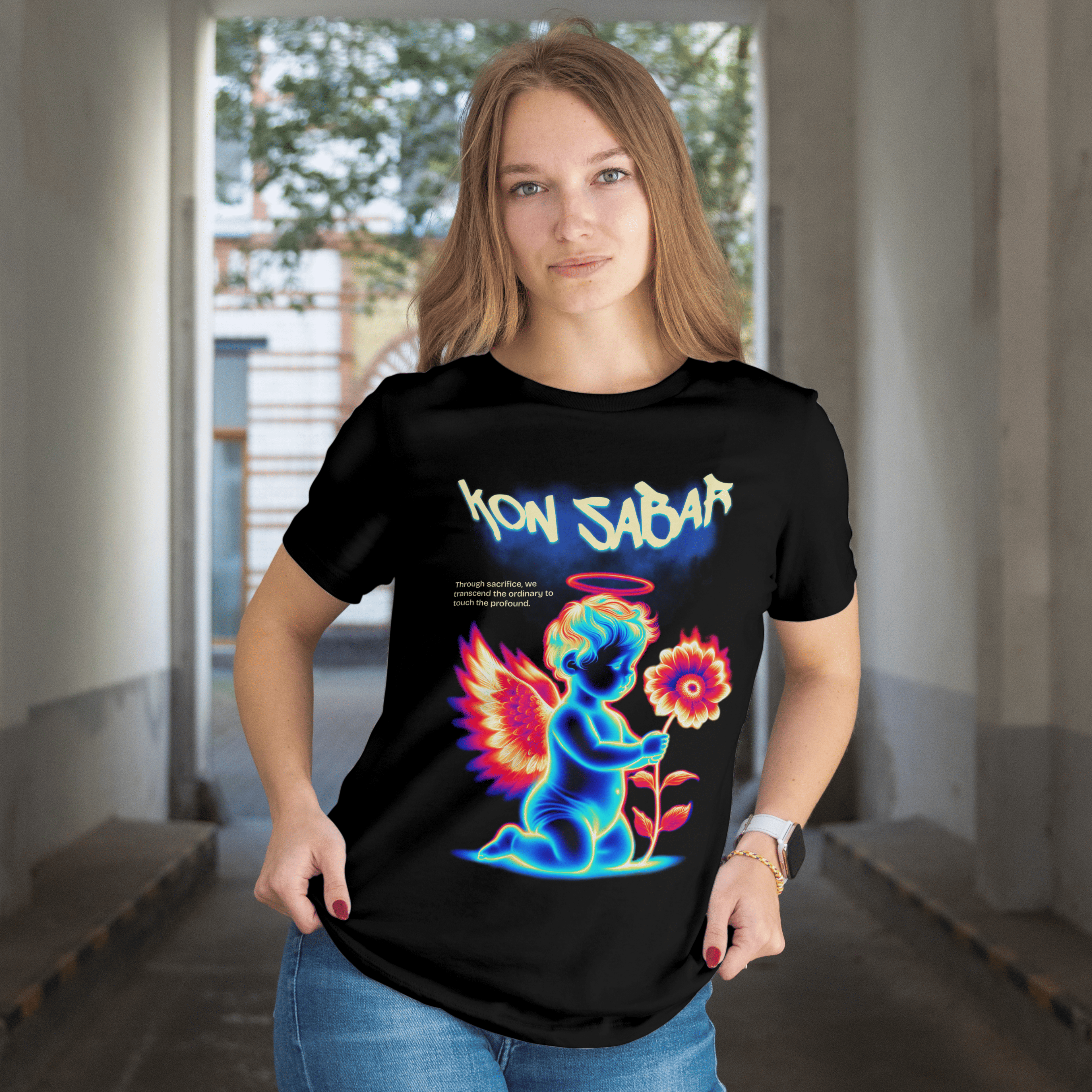 Misvhiasv T-Shirt Kon Sabar