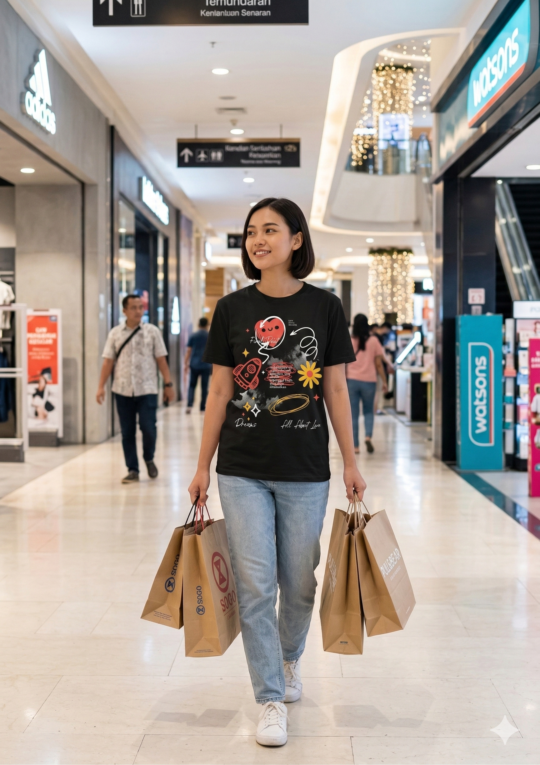 Misvhiasv T-Shirt Complicated Love