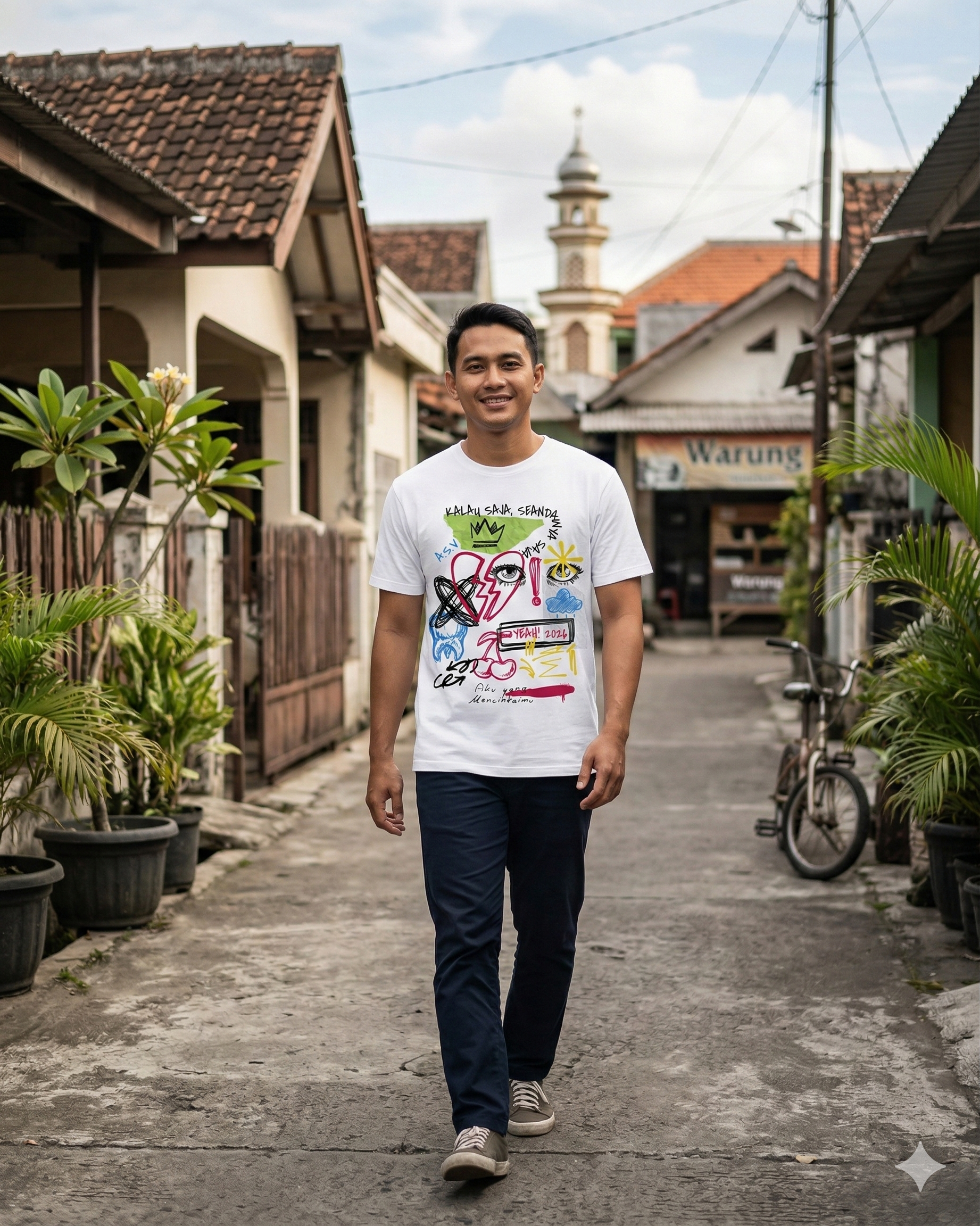 Misvhiasv T-Shirt Kalau Saja Seandainya saja